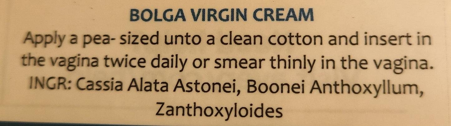 Bolga Virgin Cream